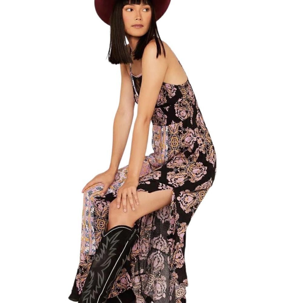 Free People That Moment Maxi Dress Size Small